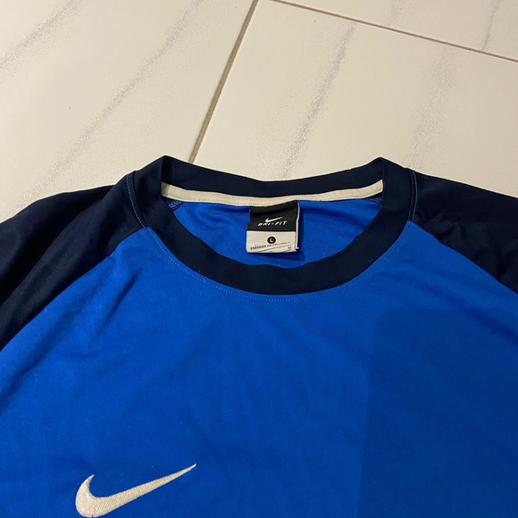 Bundle of 2pcs Nike Dri-Fit Men’s T-Shirt Crewneck Blue L-XL - Picture 9 of 14